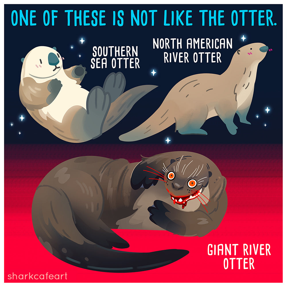 river otter vs sea otter